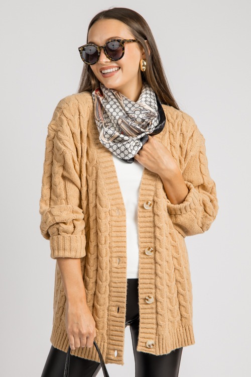 Vivia Textured Cardigan, Tan - 0904-76.jpg