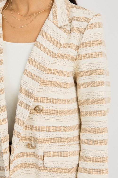 Connie Striped Button Blazer, C - 0904-90.jpg