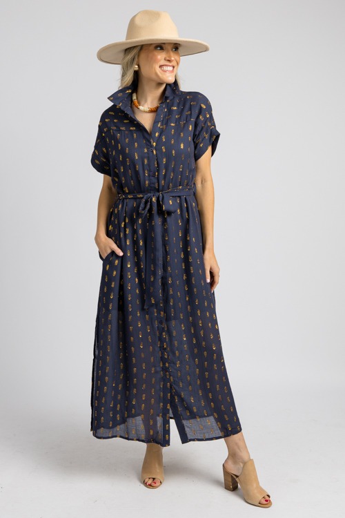 Metallic Rain Midi, Navy Gold - 0905-142.jpg