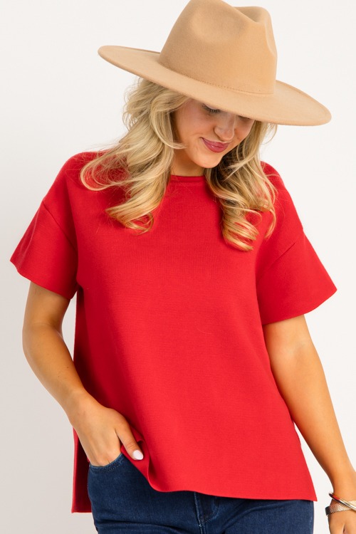 Addison Sweater Top, Red - 0905-152-Edit.jpg