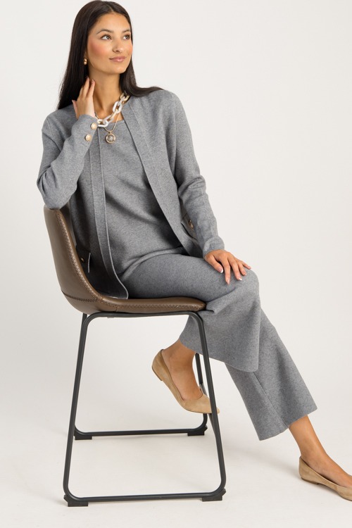 Mordic Sweater Pants, Grey