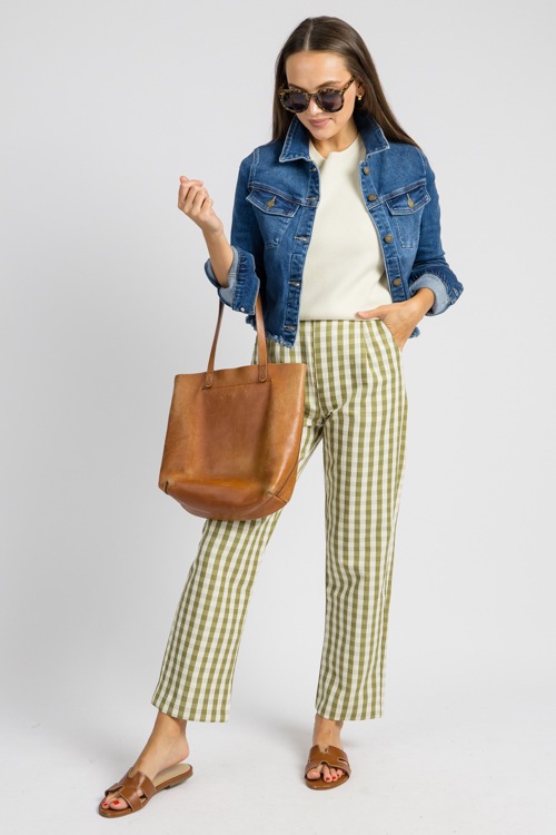 Gingham Trousers, Green Olive - 0905-64.jpg