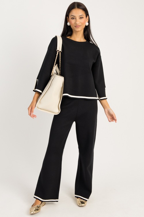 Stripe Trim Sweater, Black - 0905-85.jpg