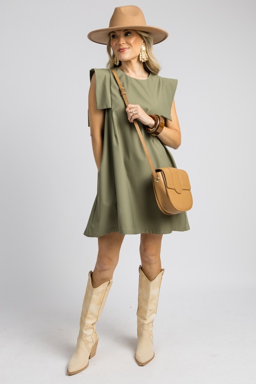 Mara Dress, Olive