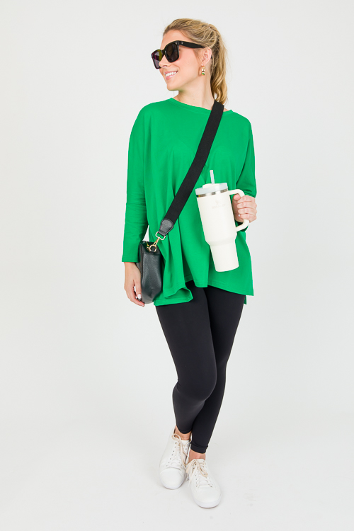 Dolman Sleeve Tee, Green