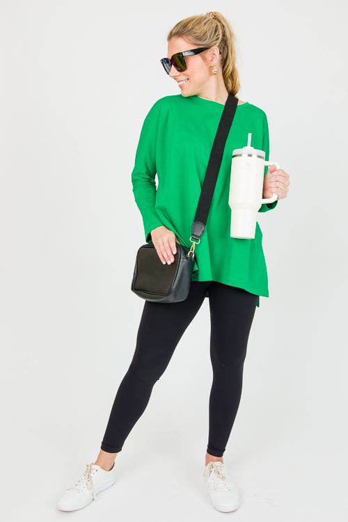 Dolman Sleeve Tee, Green