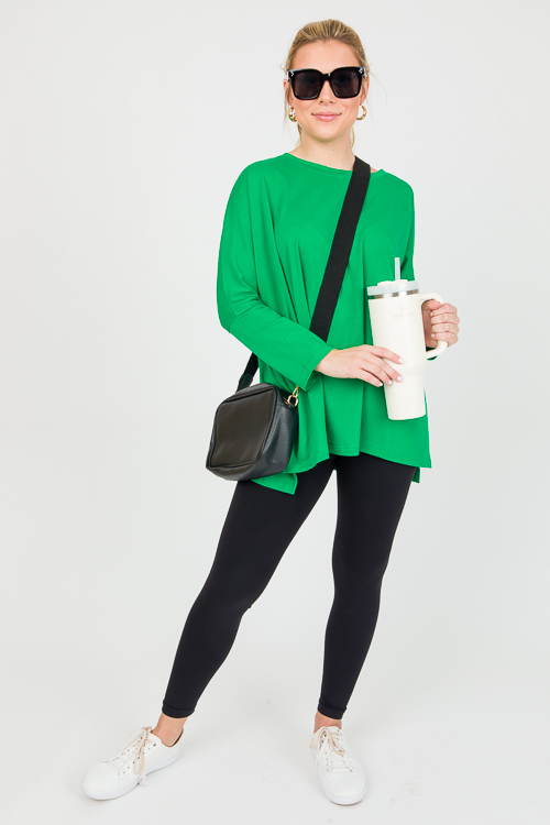 Dolman Sleeve Tee, Green