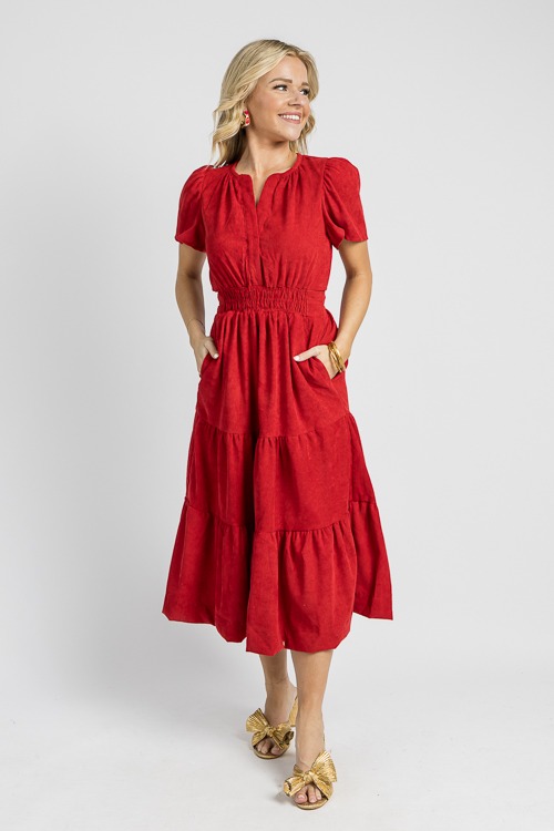 Corduroy Smock Waist Midi, Red - 0906-146.jpg