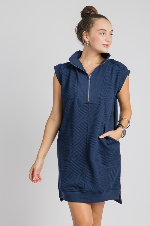 Jessie Texture Knit Dress, Navy - 0906-48.jpg