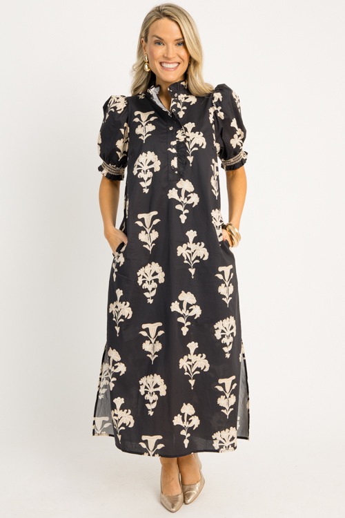 Kendall Floral Midi, Black - 0908-100.jpg