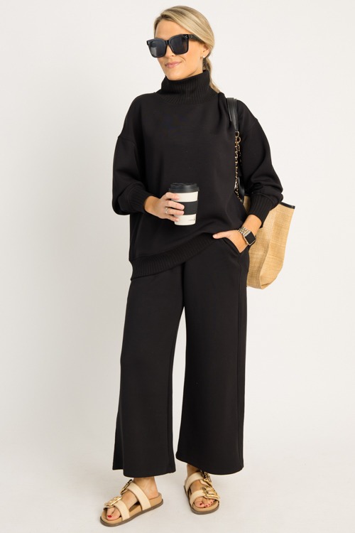 Modal Cropped Pants, Black - 0908-116.jpg
