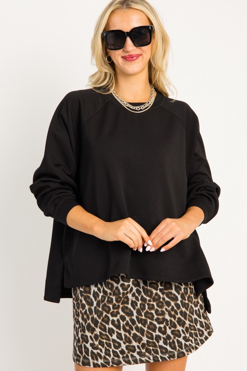 Oversized Crew Neck Top, Black - 0908-124.jpg