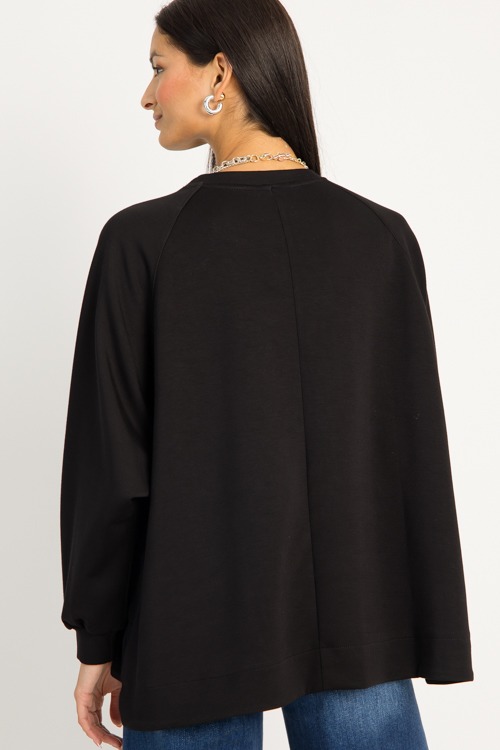 Oversized Crew Neck Top, Black - 0908-128.jpg