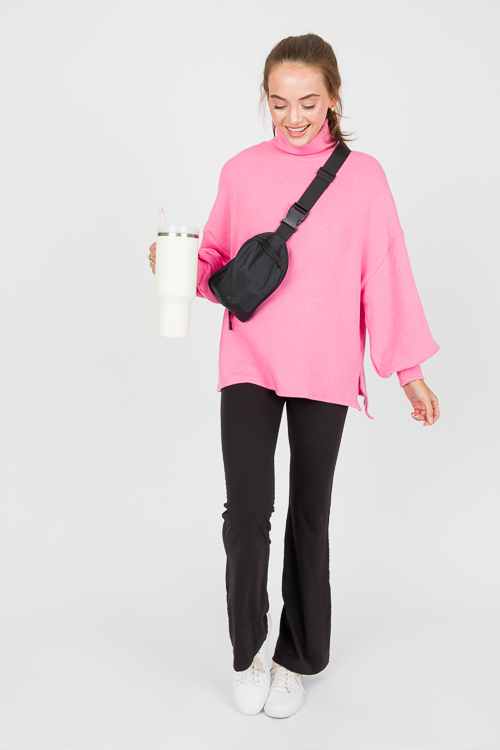 Mandy Rib Sweater, Pink