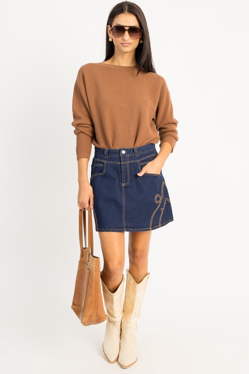 Western Flare Denim Skirt, Dark - 0908-79.jpg