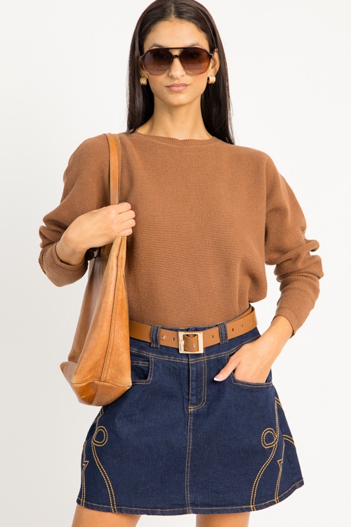 Western Flare Denim Skirt, Dark - 0908-82.jpg