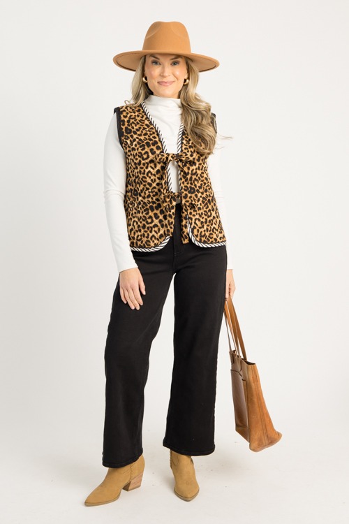 Leopard Stripe Trim Vest, Latte - 0909-130.jpg