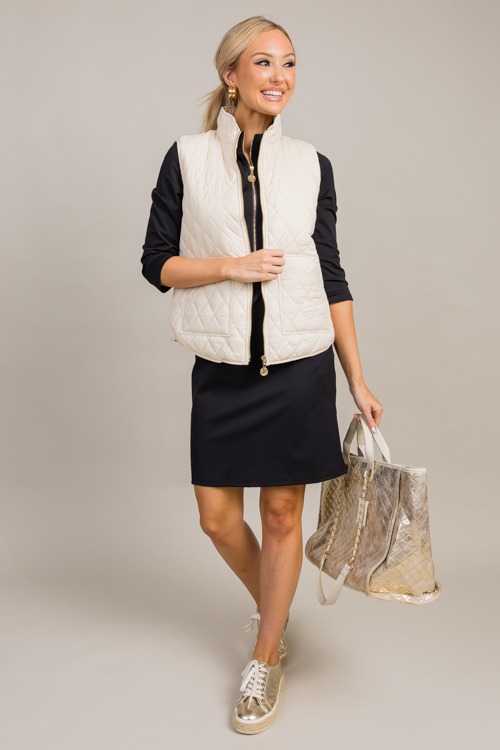 Gold Zip Quilted Vest, Tan - 0909-56p.jpg