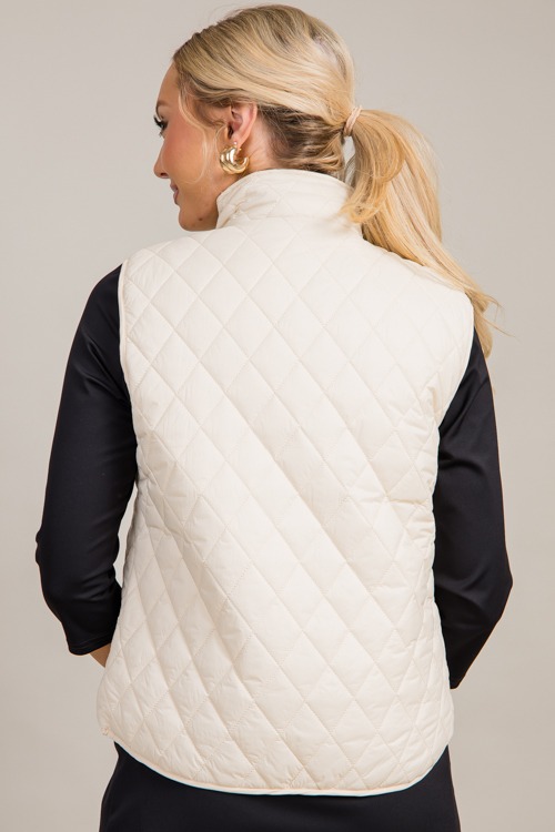 Gold Zip Quilted Vest, Tan - 0909-62.jpg