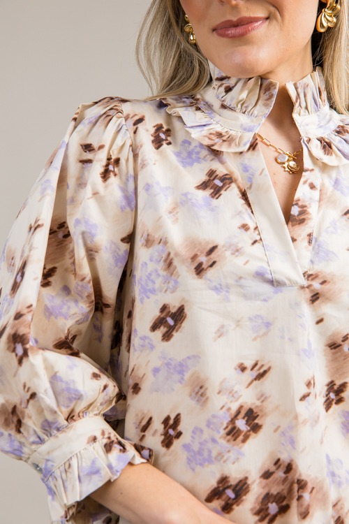 Floral Haze Ruffle Blouse, Crea - 0909-64h.jpg