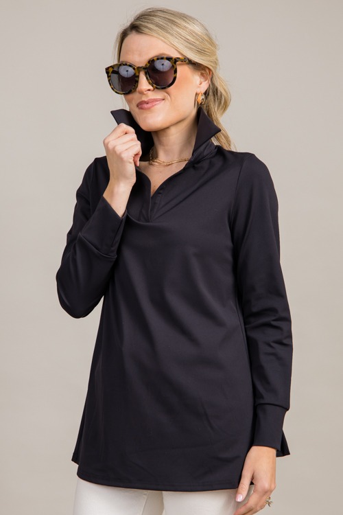 Amber Polo Top, Black - 0909-72h.jpg