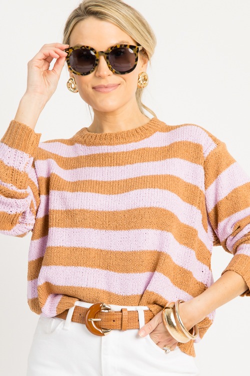 Scottie Stripe Sweater, Camel/Lilac - 0910-36.jpg