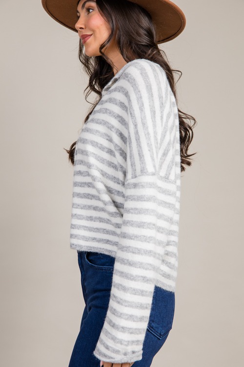 Gina Stripe Cardigan, Ivory/H. - 0910-38.jpg