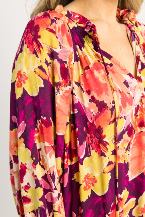 Drop Tier Floral Maxi, Wine Coral - 0910-5.jpg