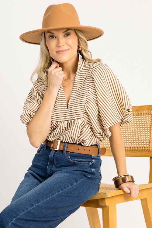 Carter Stripe Top, Caramel - 0910-56.jpg
