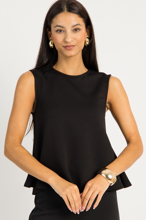 Soft Knit Peplum Top, Black - 0910-93.jpg