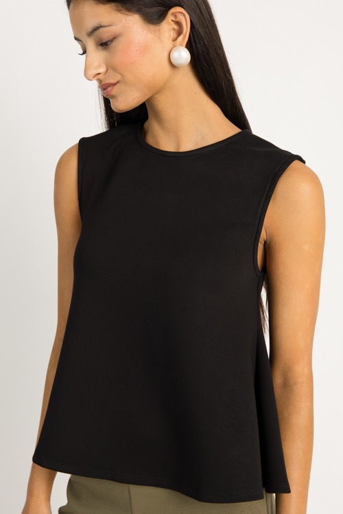 Soft Knit Peplum Top, Black - 0910-95.jpg