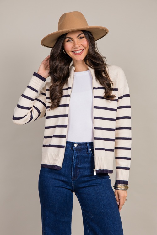 Stripe Zip Sweater Jacket, Ivor - 0911-18h.jpg