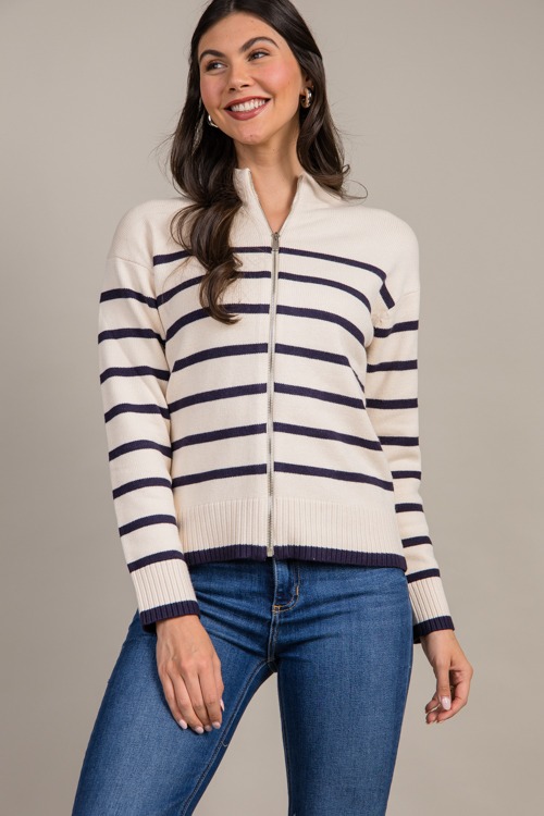 Stripe Zip Sweater Jacket, Ivor - 0911-19.jpg