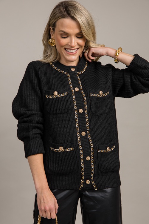 Chain Detail Cardigan, Black - 0912-137.jpg