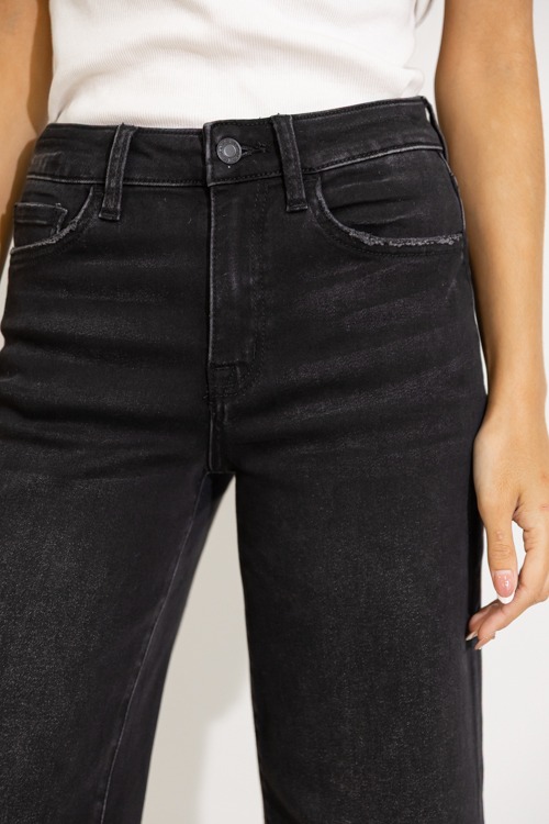 Crop Slim Wide Leg Jeans, Black - 0912-450.jpg