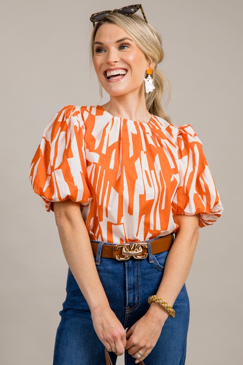 Button Back Printed Top, Orange - 0913-26-Edit.jpg