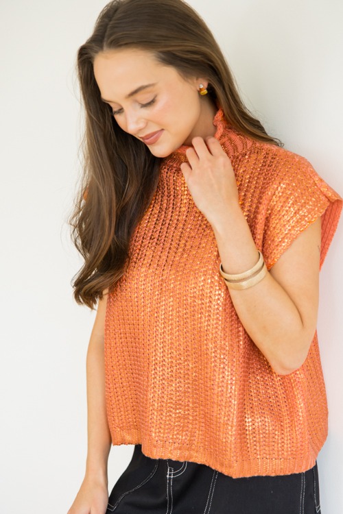 Metallic Sweater Vest, Orange - 0913-55-Edit.jpg