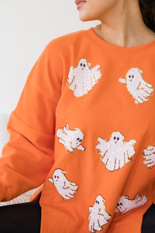 Sequin Ghost Sweatshirt, Orange - 0913-65-Edit.jpg