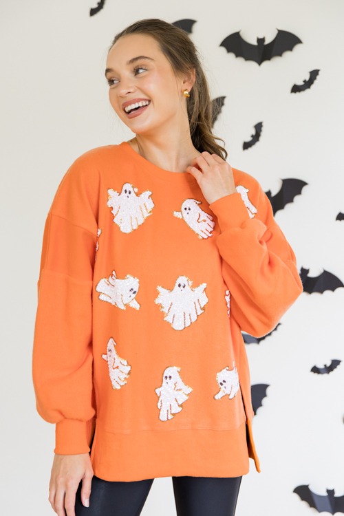 Sequin Ghost Sweatshirt, Orange - 0913-66-Edit.jpg