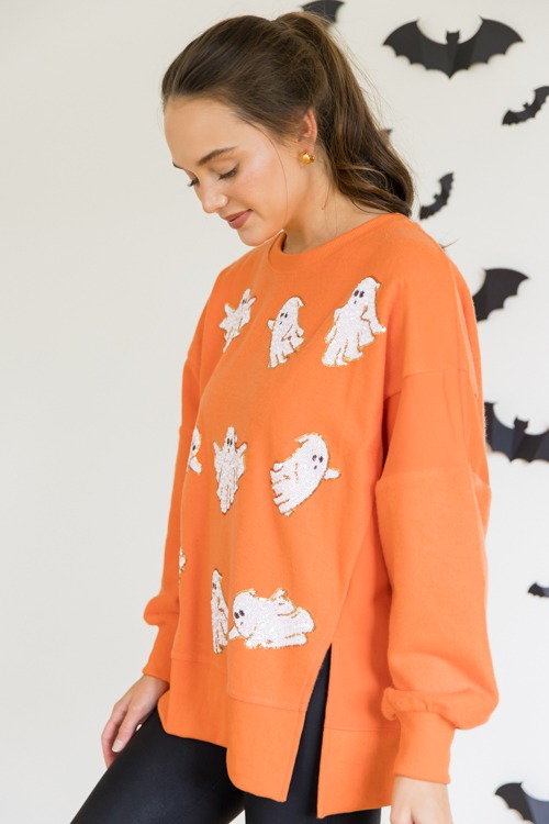Sequin Ghost Sweatshirt, Orange - 0913-67-Edit.jpg