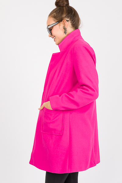 Penelope Coat, Hot Pink