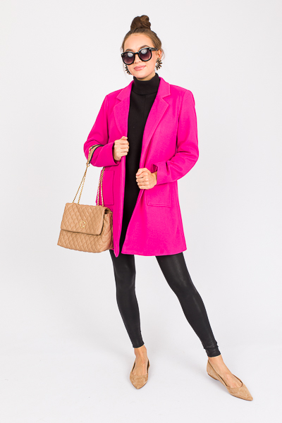 Penelope Coat, Hot Pink