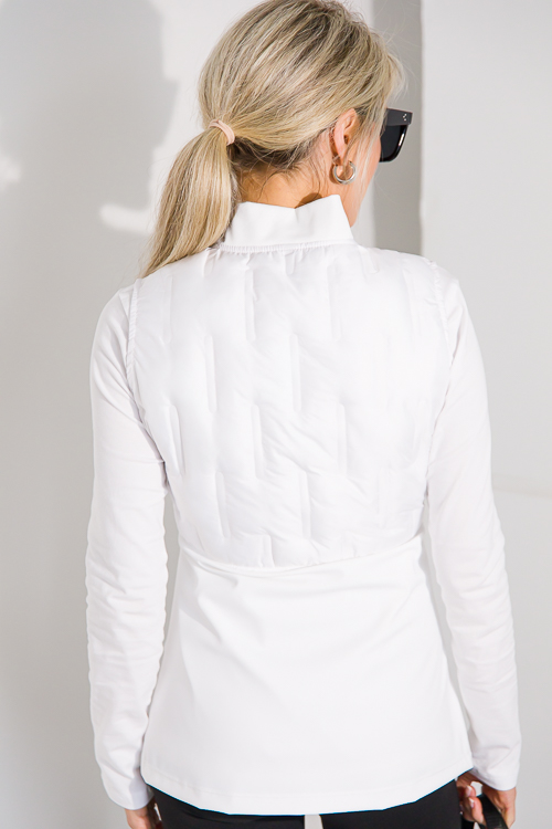 Hybrid Vest, White