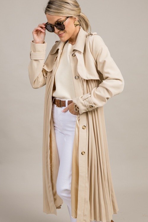 Pleated Trench Coat, Beige - 0916-104.jpg