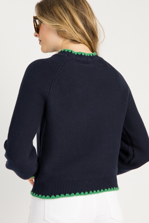 In Contrast Sweater, Navy Green - 0916-13.jpg