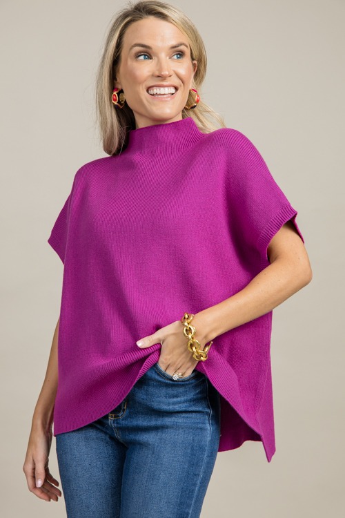 Ryan Sweater, Magenta