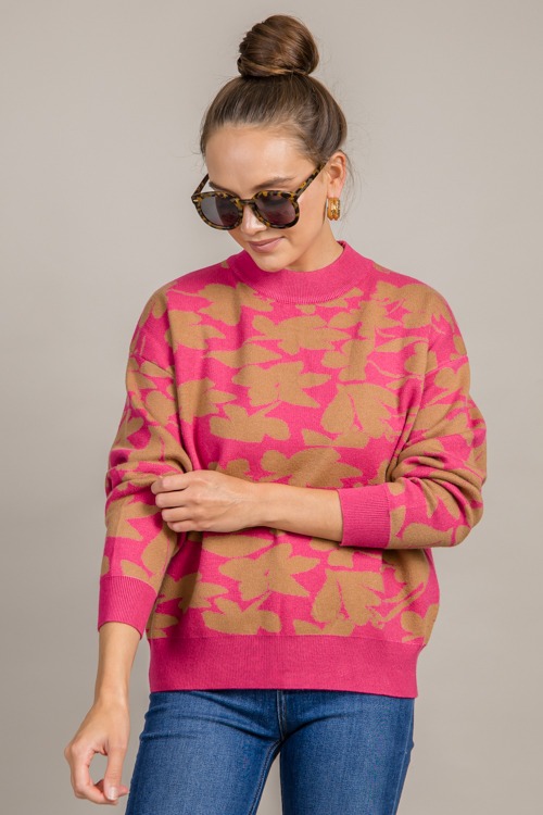 Joy Floral Sweater, Mag/Taupe - 0917-108.jpg