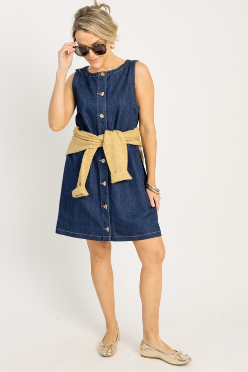 Denim Button Up Dress, Dark - 0917-113.jpg