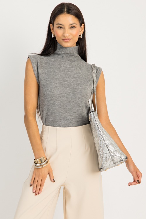 Mila Sweater, Charcoal