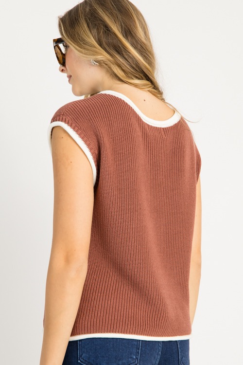 Contrast Edge Sweater Vest, Irish Coffee - 0917-23.jpg